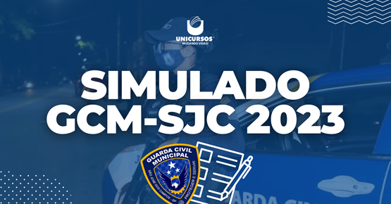 SIMULADO GCM-SJC II 2023 - BANCA FGV